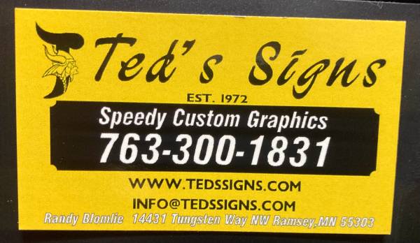 Custom Vinyl Signs and Logos 1