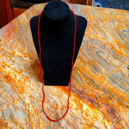 Orange & Black Necklace 1