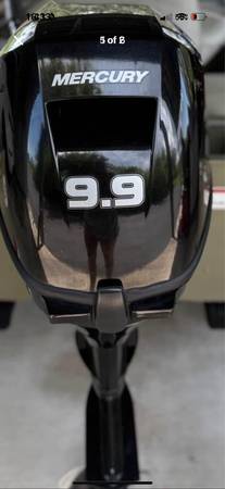 2024 Like New Tracker with 1 Year Warranty Left on Motor 1