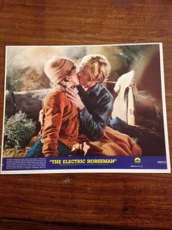 Robert Redford Jane Fonda "The Electric Cowboy" original 8"x10" poster 1