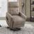 Bree Brown Microfiber Power Lift Recliner Chair 1 thumbnail