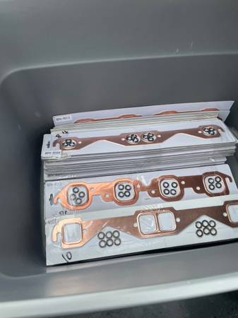 COPPER HEADER GASKETS BIG AND SMALL BLOCK CHEVY 1