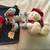Large Lot Christmas Plush Ornaments Decorations Vintage Lights 4 thumbnail