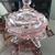 VINTAGE WESTMORELAND PINK GLASS ARGONAUT SHELL PATTERN CANDY DISH 1 thumbnail