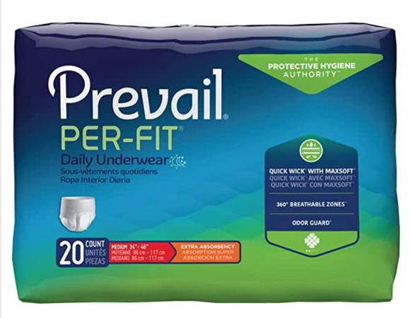 Adult pull-ups, Small, Medium, Large 1