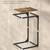 VASAGLE C-Shaped End Table, Small Sofa Side Table with Metal Frame
for Couch, Li 9 thumbnail