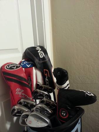 Taylormade full golf clubs set and bag 1