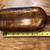 Antique W Trade Mark Burgundy Amber Whisky Bottle Crown/Shield Crest ! 11 thumbnail