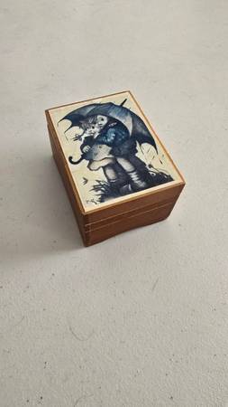 Vintage Mapsa Switzerland Music Box "Barcarole Von Hoffman" 1