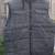 BRAND NEW Men's L Machine Guys Fleece Vest marled grey/black hood 1 thumbnail