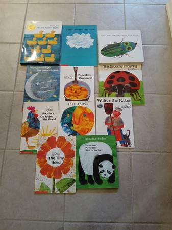 11 ERIC CARLE CHILDRENS BOOKS 1
