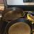3 CAST IRON SKILLETS HARDLY USED. EXCELLENT SHAPE 5 thumbnail