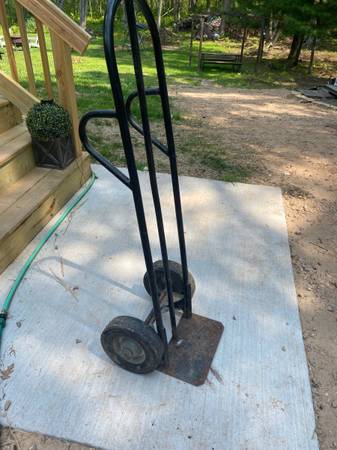 Solid 10” wheels hand truck dolly 1