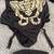 Sexy Skeleton (Gold) bodysuit Halloween costume 7 thumbnail