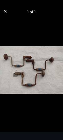 Vintage hand drills 1