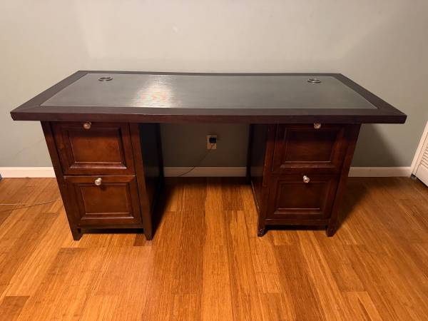 Solid Wood Desk 1
