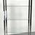 vintage chrome, brass and glass display cabinet 2 thumbnail
