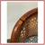 Mid 20th Century Bamboo + Cane Barrel Chair 10 thumbnail