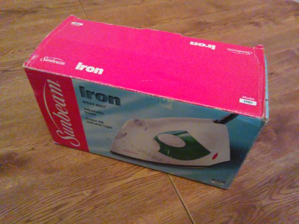 Sunbeam iron 1