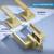 TICONN Door Handle  (5 Pack, Privacy, Satin Brass) Square 11 thumbnail