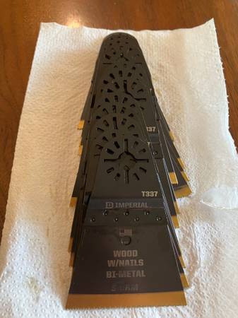 Imperial Blades Titanium Oscillating 25 or 50 pack Bulk blades  T337 1