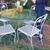 Cute outdoor vintage iron patio garden dining set 10 thumbnail