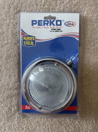 Perko Surface Mount Dome Light 5" O.D. 1