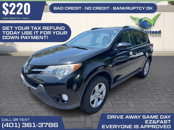 $220/mo - 2013 Toyota RAV4 RAV 4 RAV-4 XLE Sport Utility 4D 1