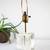 Vintage 1980s crystal and brass table lamp by Victoria Hagan 2 thumbnail