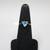 14K Yellow Gold Trilliant Cut Topaz Promise Ring (Size 6 3/4) 1 thumbnail