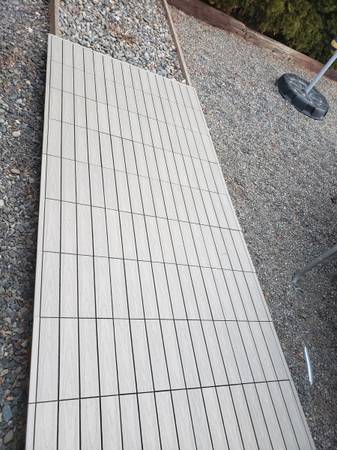 Used Composite Deck Tiles - Perfect for patios, decks, RV area 1