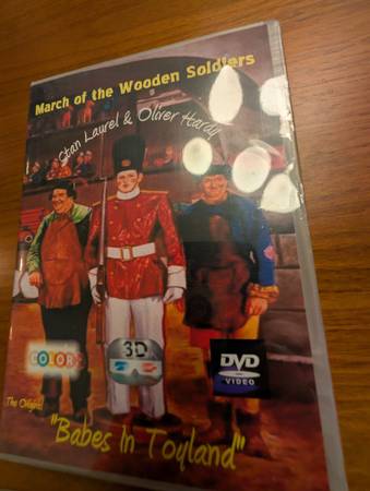 Laurel and Hardy March of the Wooden Soldiers-the original Babes in Toyland DVD 1