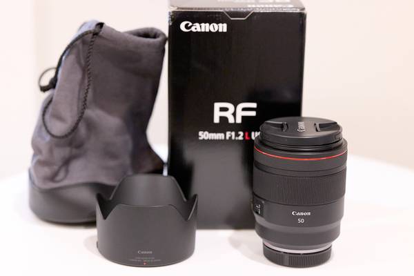 【美品】Canon キヤノン RF50mm F1.2 L USM 元箱付属品あり 美品 Canon RF50mm F1.2 L USM 元箱 付属品あり RFレンズ RF50mm