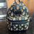 Disney Parks Loungefly Dole Whip Pineapple Swirl Mini Black Backpack 1 thumbnail