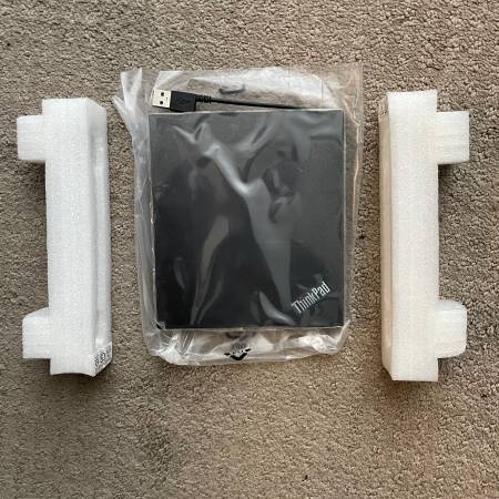 NEW/Sealed Lenovo Thinkpad External Ultra Slim DVD Writer DVD-RW O 1
