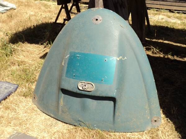 1960's VW BUG FIBERGLASS HOOD / ENGINE  COVER 1