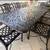 9pc 8 Chair Heavy Hanamint Outdoor Patio Dining Table Set 5 thumbnail