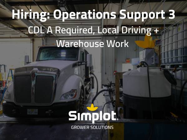 Operations Support 3 - CDL A Required, Local Driving + Warehouse Work 1