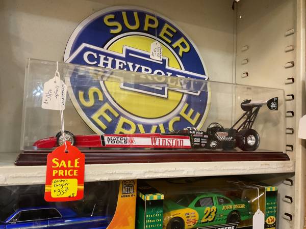 Winston NO BULL Die Cast Dragster 1