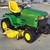 John Deere 445 garden tractor with 60" lawn mower deck 1 thumbnail