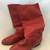 Red Boots Size 9MM 1 thumbnail