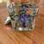 HAND PAINTED JAR, XMAS PLATTER, CUT GLASS OR CRYSTAL BOWL, PLATTER 3 thumbnail