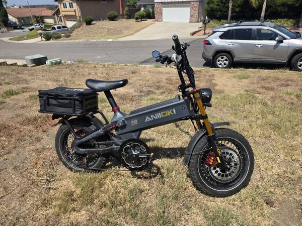 2026 Aniioki A8 - Long Range Electric Bicycle 1