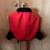 Red & Black Dog Jacket / Coat 7 thumbnail