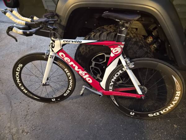 2010 Cervelo P2C Carbon Fiber Triathlon Bike 1