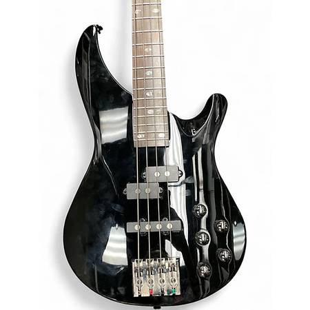 Mitchell MB300 Black Electric Bass Guitar. 1