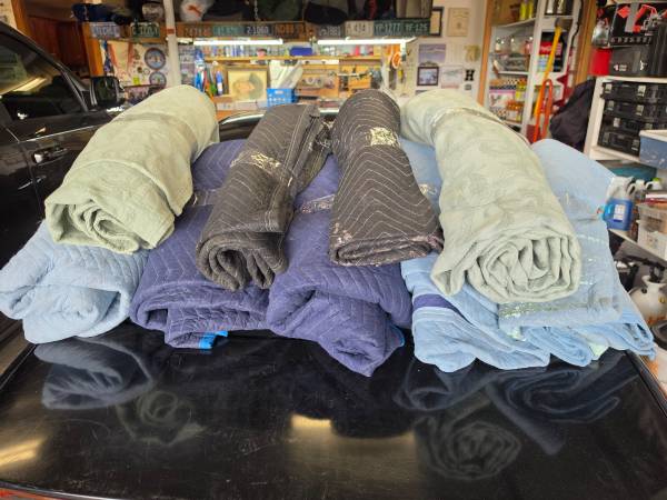 9 MOVING PADS, VARIOUS SIZES, $20 1