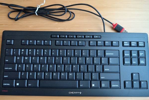 Cherry Stream TKL Wired Keyboard 1