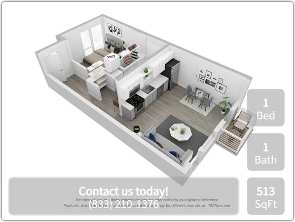 $1,425 / 1br - 513ft2 - Sunlit Modern 1 Bedroom! Steps from Transit! In Unit W/D! Pets Welcome (Portland - 7-Minute Drive to Mt. Tabor Park)63672547321857120