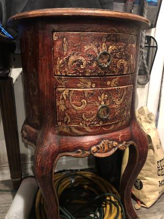 Original hand crafted nightstands - pair 1